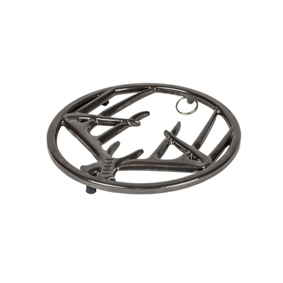 Enameled Antler Trivets 2 Enameled Antler Trivets
