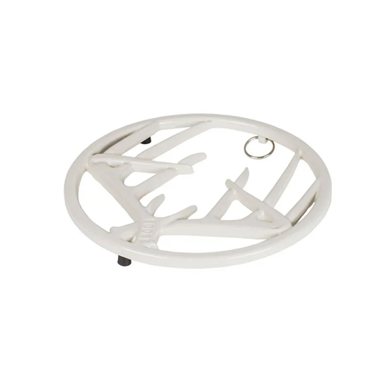 Enameled Antler Trivets 6 Enameled Antler Trivets