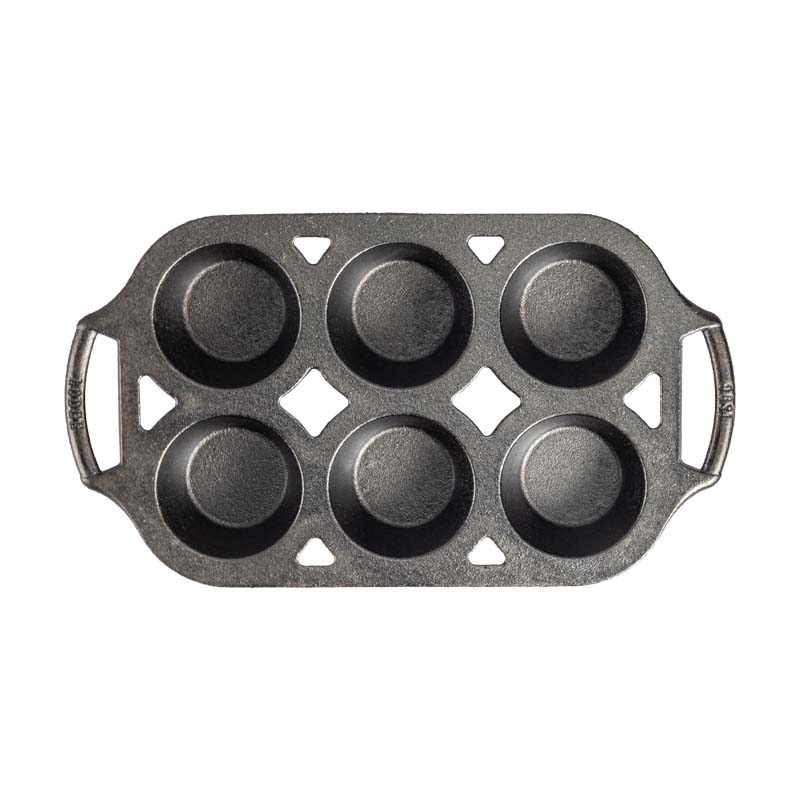 Seasoned Cast Iron Muffin Pan 2 Seasoned Cast Iron Muffin Pan