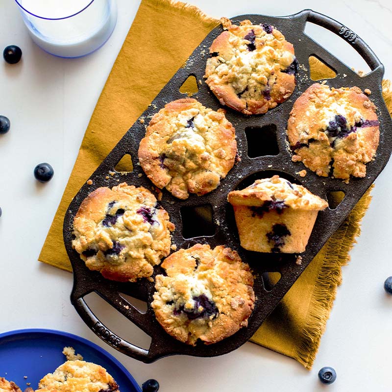 Seasoned Cast Iron Muffin Pan 4 Seasoned Cast Iron Muffin Pan