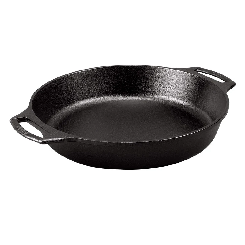 10.25 Inch Seasoned Cast Iron Baker's Skillet 7 10.25 Inch Seasoned Cast Iron Baker's Skillet