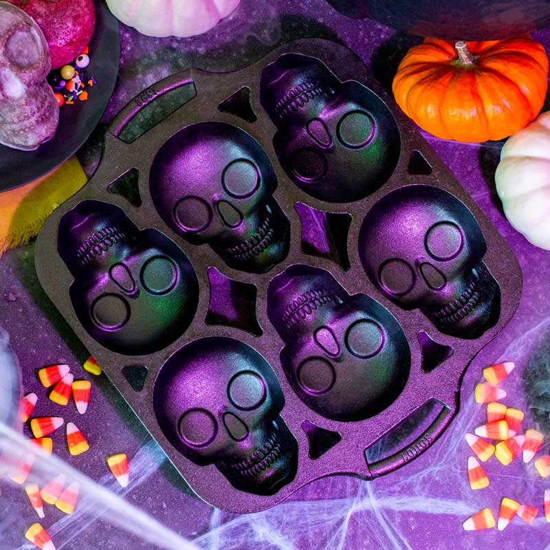Skull Mini Cake Pan 5 Skull Mini Cake Pan