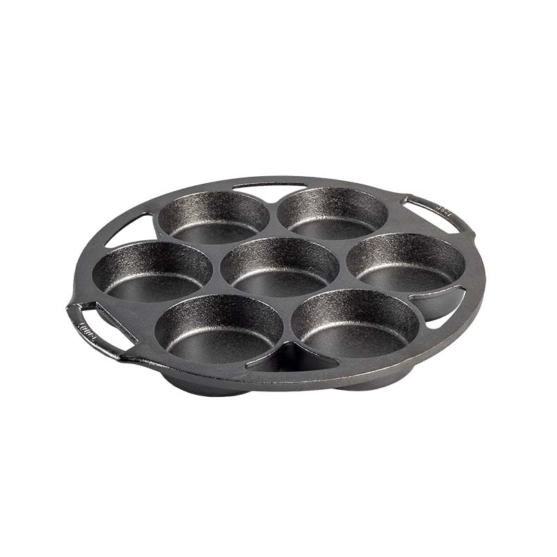Seasoned Cast Iron Mini Cake Pan 8 Seasoned Cast Iron Mini Cake Pan