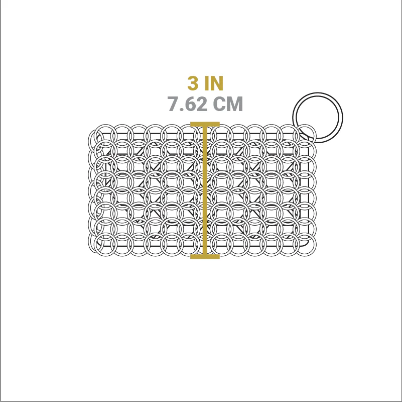 Chainmail Scrubbing Pad 10 Chainmail Scrubbing Pad