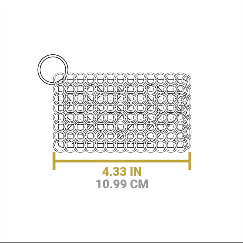 Chainmail Scrubbing Pad 11 Chainmail Scrubbing Pad