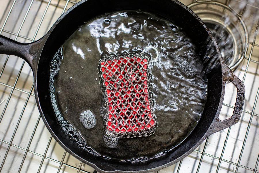 Chainmail Scrubbing Pad 3 Chainmail Scrubbing Pad