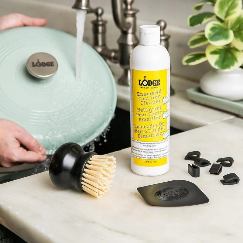 Enameled Cast Iron & Stoneware Care Kit 2 Enameled Cast Iron & Stoneware Care Kit
