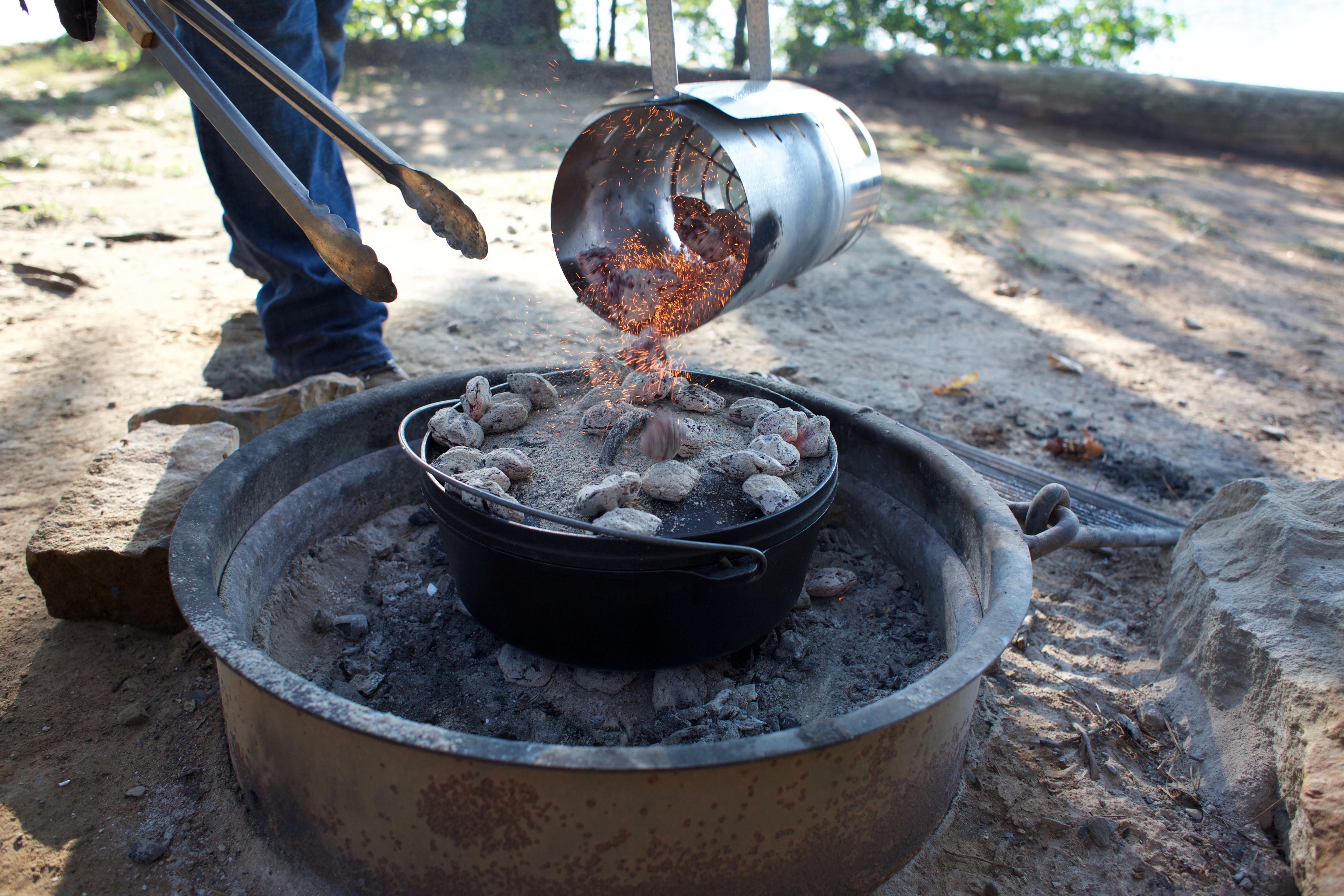 Charcoal Chimney Starter 3 Charcoal Chimney Starter