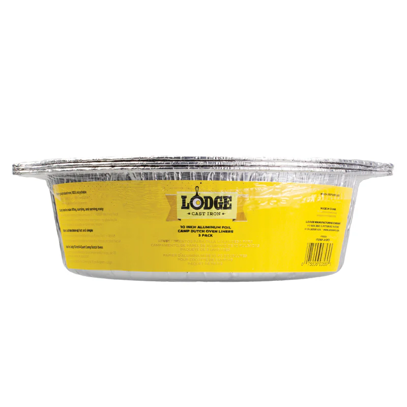 Foil Dutch Oven Liner 3 Foil Dutch Oven Liner