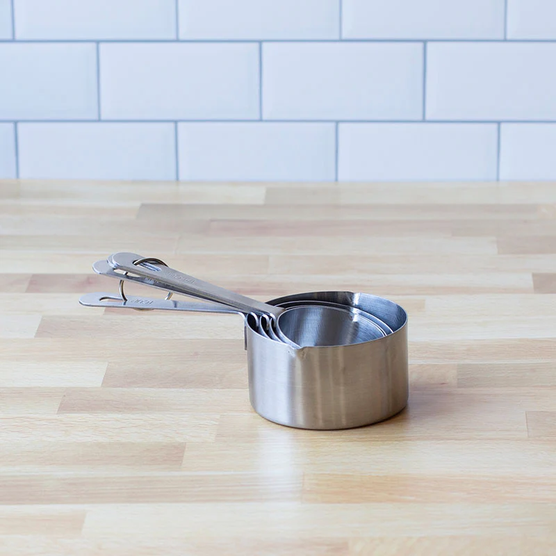 Stainless Steel Measuring Cups 4 Stainless Steel Measuring Cups