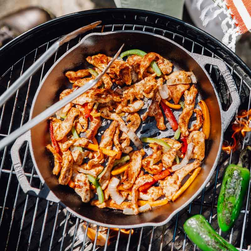 12 Inch Seasoned Cast Iron Dual Handle Grilling Basket 4 12 Inch Seasoned Cast Iron Dual Handle Grilling Basket
