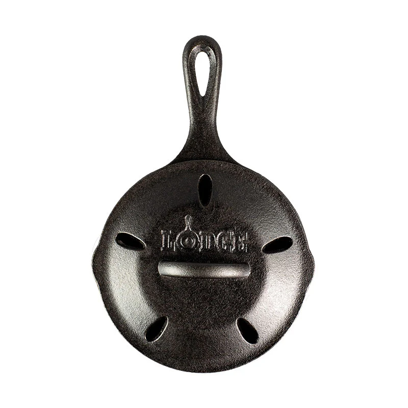 6.5 Inch Seasoned Cast Iron Smoker Skillet 9 6.5 Inch Seasoned Cast Iron Smoker Skillet