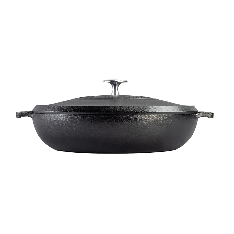 Blacklock 4 Quart Lightweight Cast Iron Braiser 3 Blacklock 4 Quart Lightweight Cast Iron Braiser
