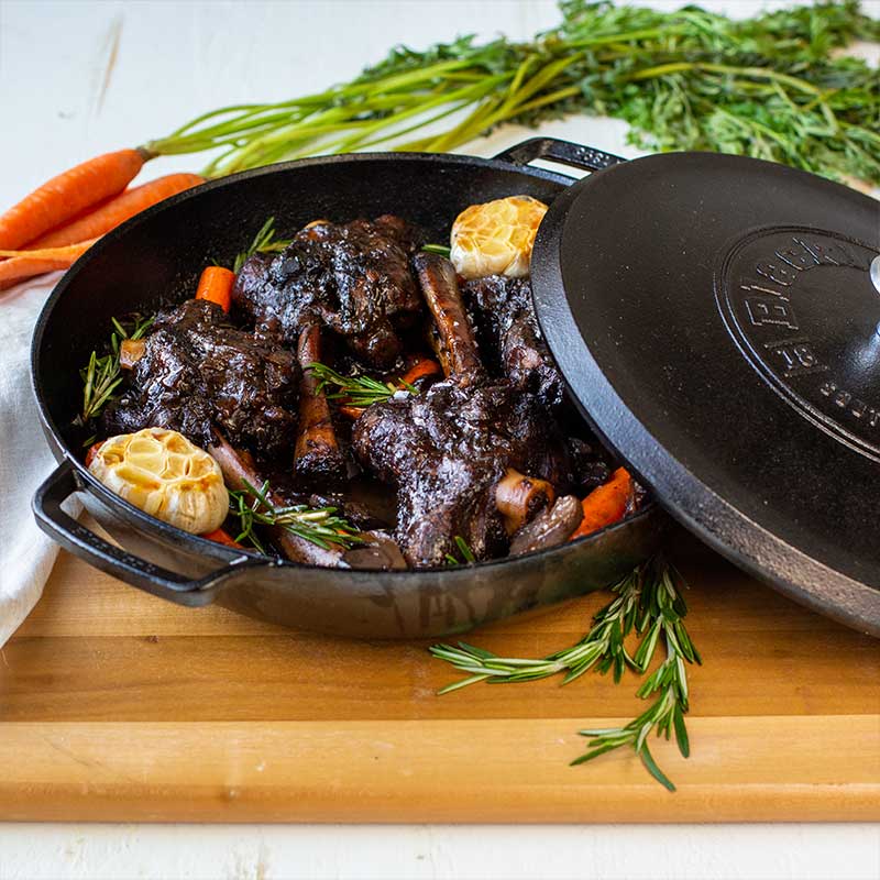 Blacklock 4 Quart Lightweight Cast Iron Braiser 4 Blacklock 4 Quart Lightweight Cast Iron Braiser