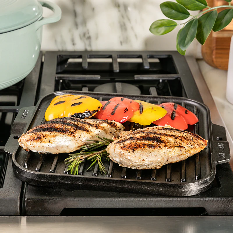 10.5 Inch Single Burner Reversible Grill/Griddle 3 10.5 Inch Single Burner Reversible Grill/Griddle
