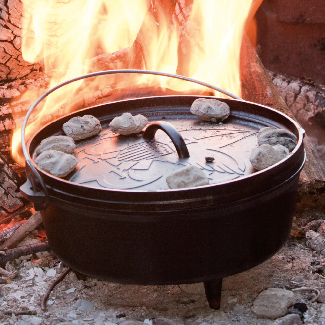 Cast Iron Boy Scout Camp Dutch Oven 2 Cast Iron Boy Scout Camp Dutch Oven