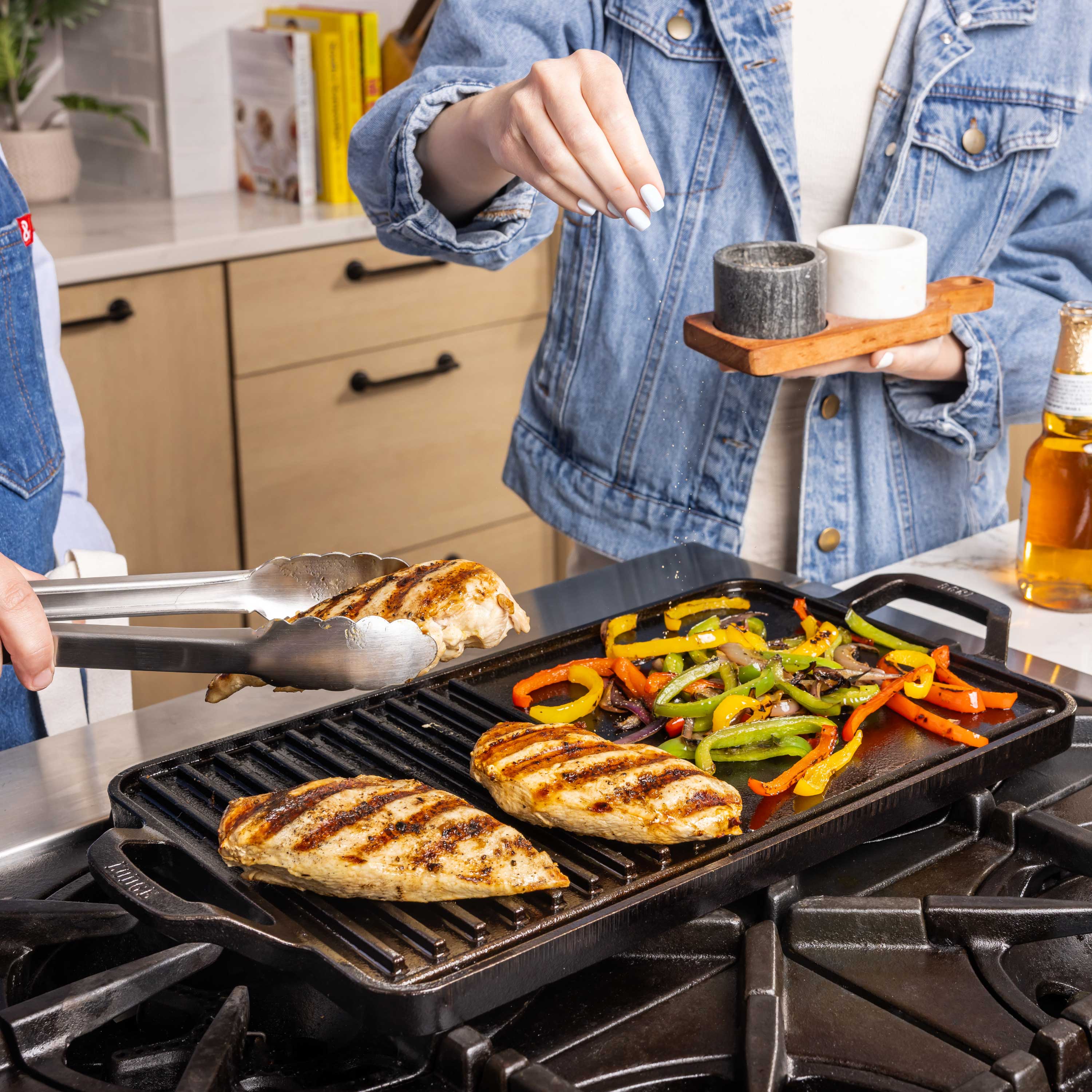 Chef Collection Single-Sided Grill/Griddle 4 Chef Collection Single-Sided Grill/Griddle