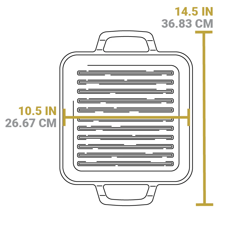 Chef Collection Square Grill Pan 6 Chef Collection Square Grill Pan