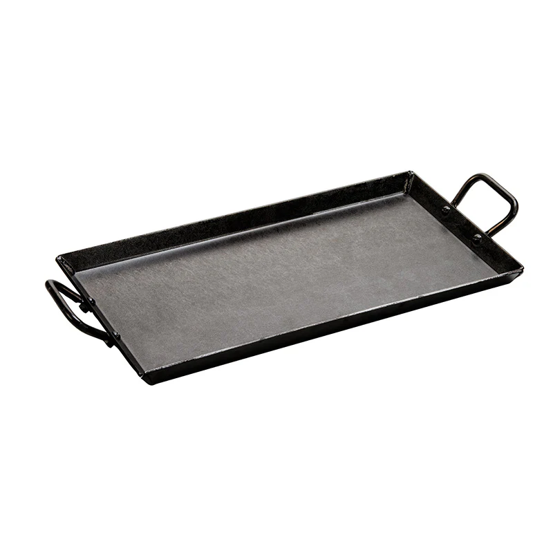 18 x 10 Inch Seasoned Carbon Steel Griddle 7 18 x 10 Inch Seasoned Carbon Steel Griddle