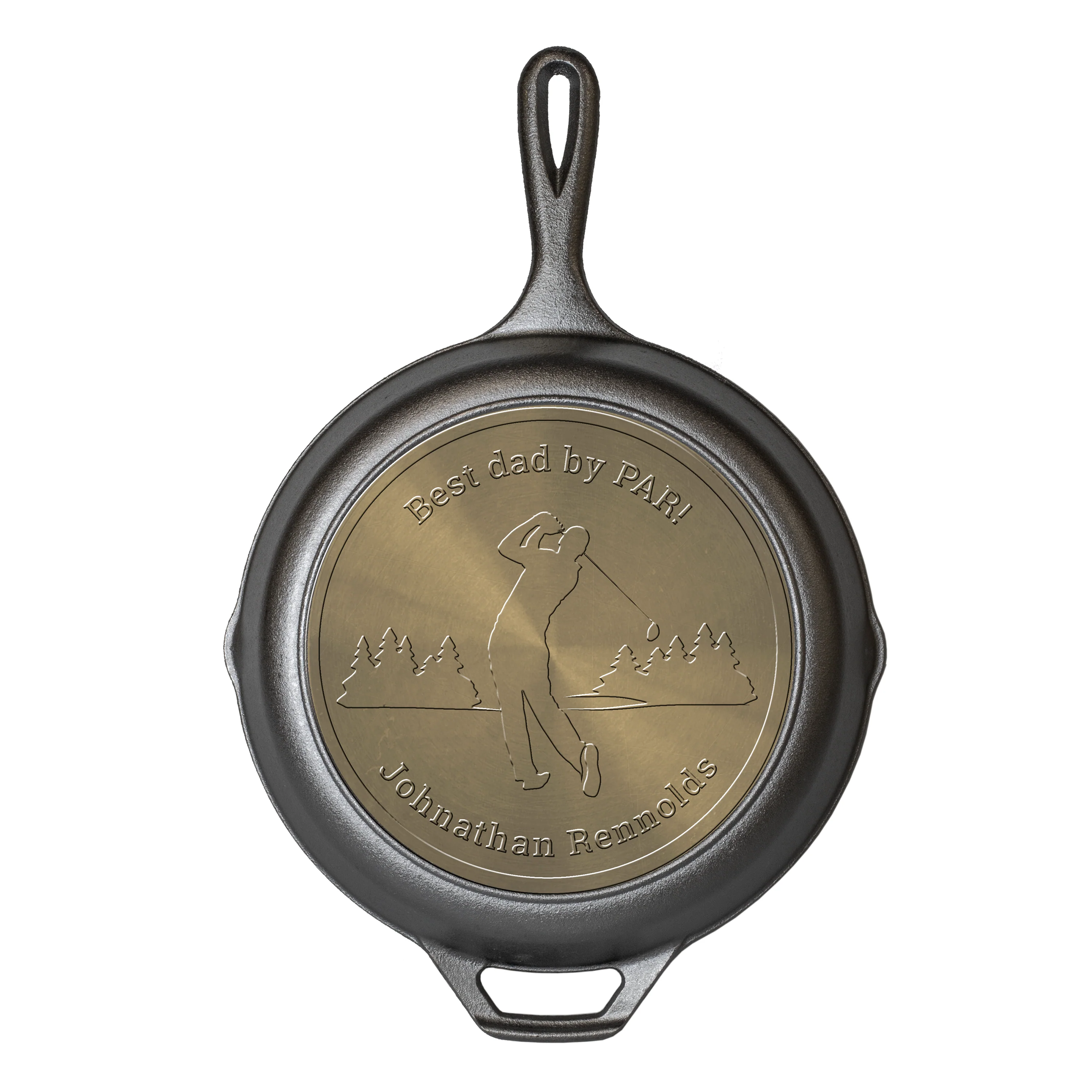 Custom Engraved Golf Ace Skillet