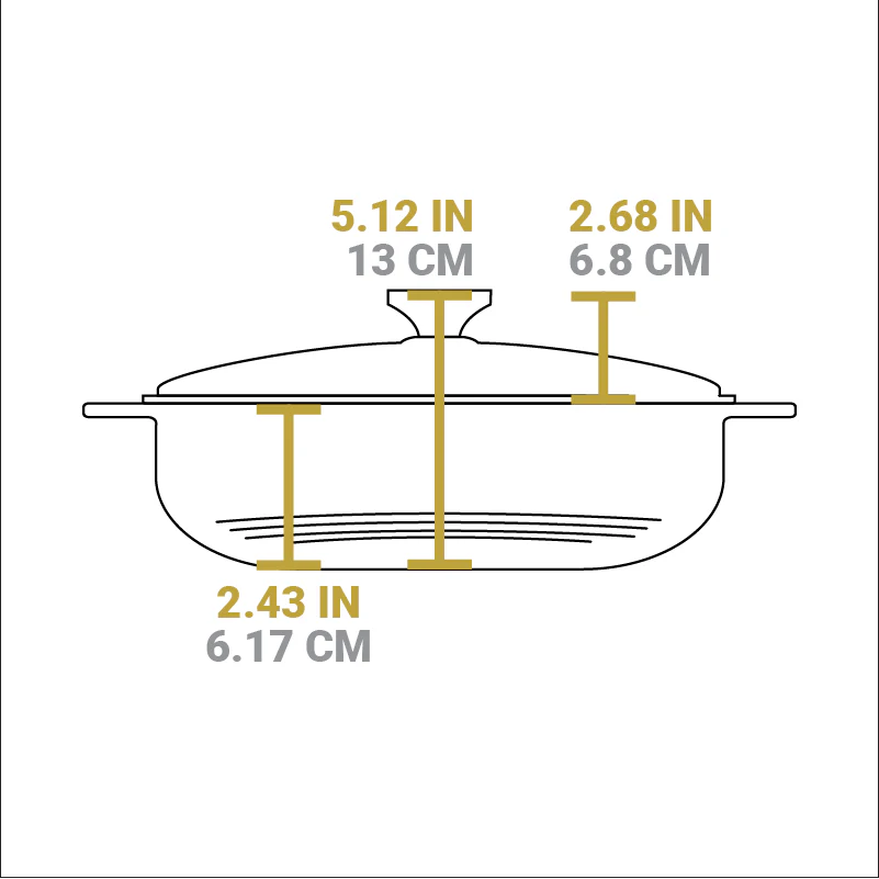Essential Enamel Braiser 26 Essential Enamel Braiser