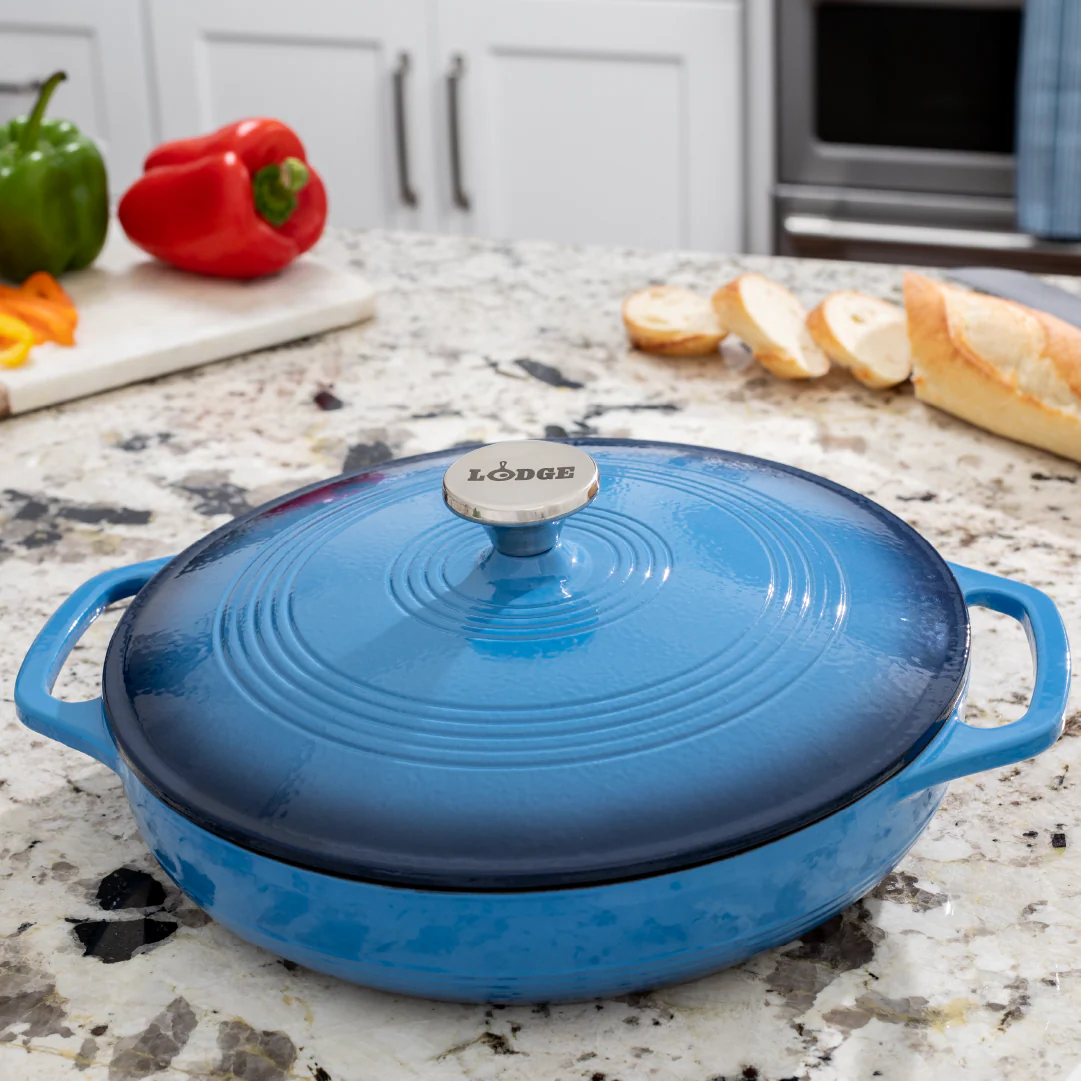 Essential Enamel Braiser 9 Essential Enamel Braiser