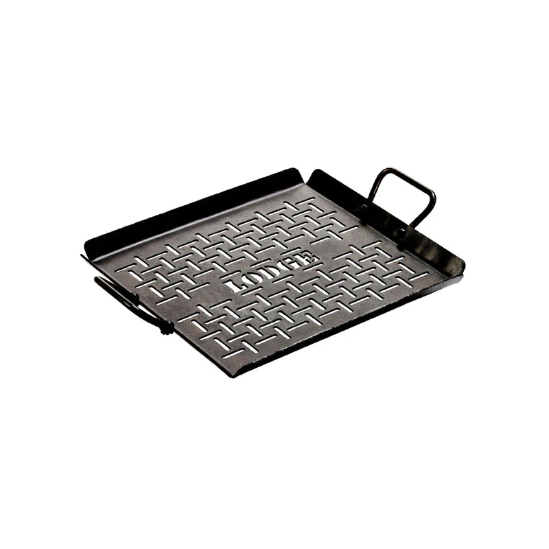 13 x 12 Inch Seasoned Carbon Steel Grilling Basket 7 13 x 12 Inch Seasoned Carbon Steel Grilling Basket