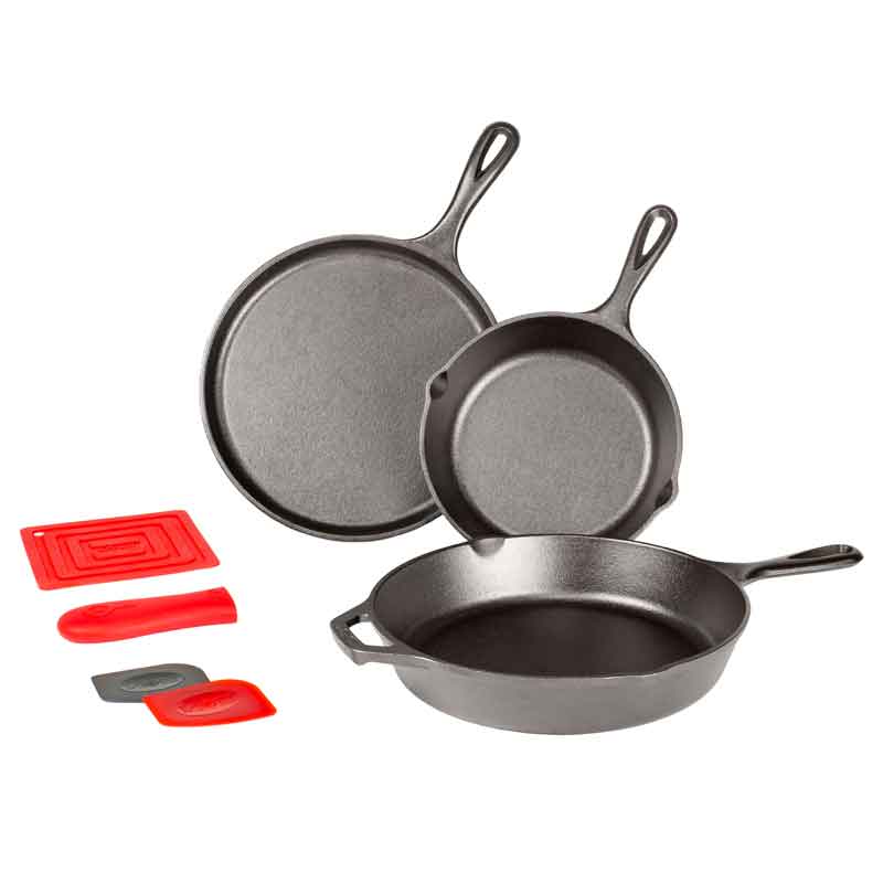 Essential Seasoned Cast Iron Skillet Set 21 Essential Seasoned Cast Iron Skillet Set