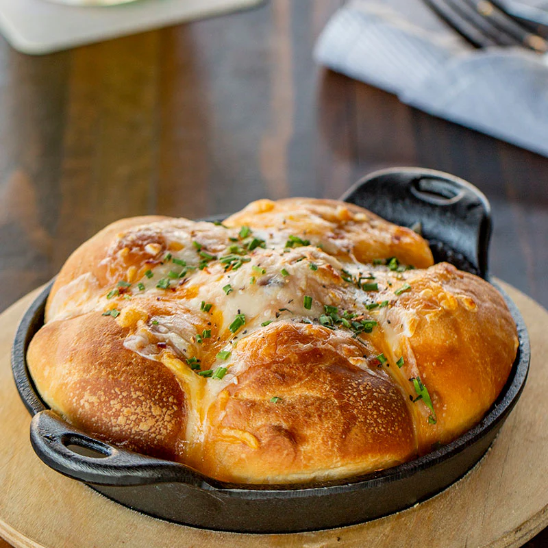 Heat-Treated 14 Ounce Round Cast Iron Mini Server 3 Heat-Treated 14 Ounce Round Cast Iron Mini Server