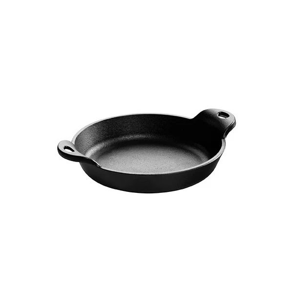 Heat-Treated 14 Ounce Round Cast Iron Mini Server 7 Heat-Treated 14 Ounce Round Cast Iron Mini Server