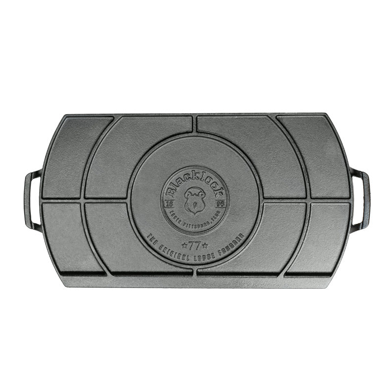 Blacklock Lightweight Cast Iron Double Burner Griddle 3 Blacklock Lightweight Cast Iron Double Burner Griddle