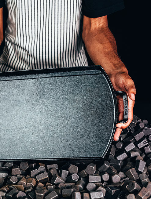 Blacklock Lightweight Cast Iron Double Burner Griddle 7 Blacklock Lightweight Cast Iron Double Burner Griddle
