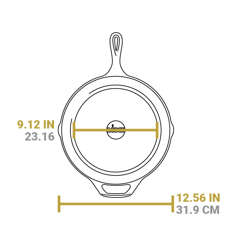 Lodge Fan-Favorite Skillets Set with Handle Holder 7 Lodge Fan-Favorite Skillets Set with Handle Holder
