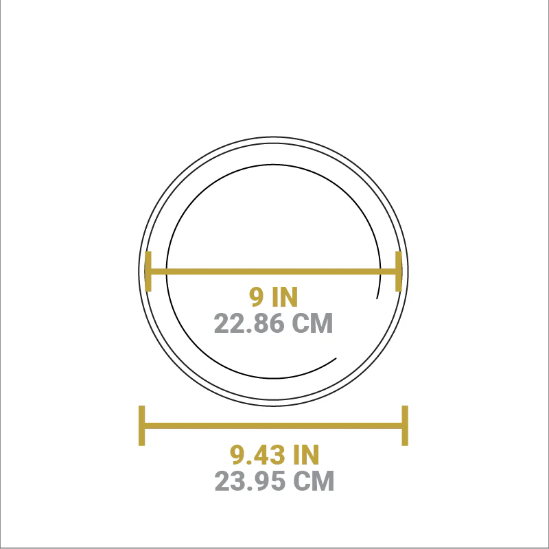 Round Serving Griddle 9 Round Serving Griddle