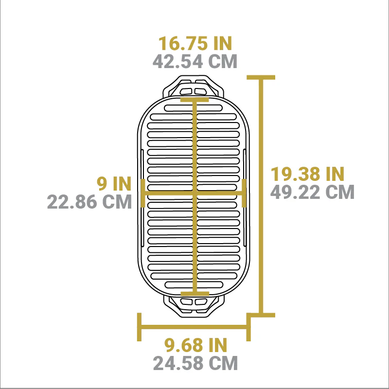Sportsman’s Pro Cast Iron Grill™ 7 Sportsman’s Pro Cast Iron Grill™