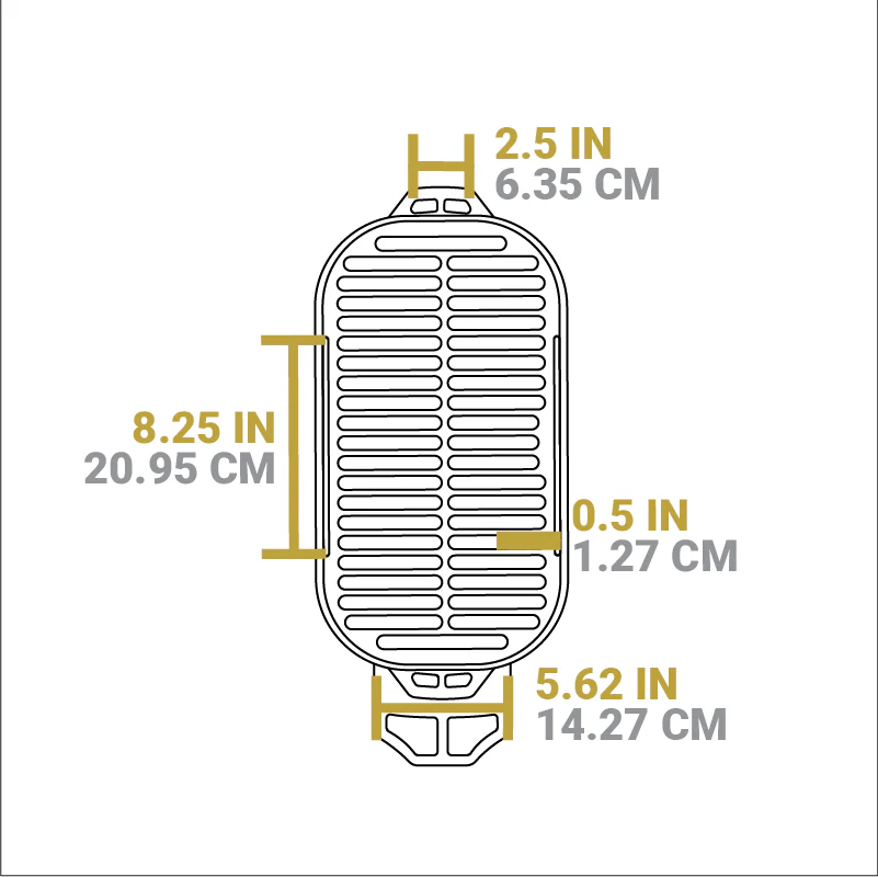 Sportsman’s Pro Cast Iron Grill™ 8 Sportsman’s Pro Cast Iron Grill™