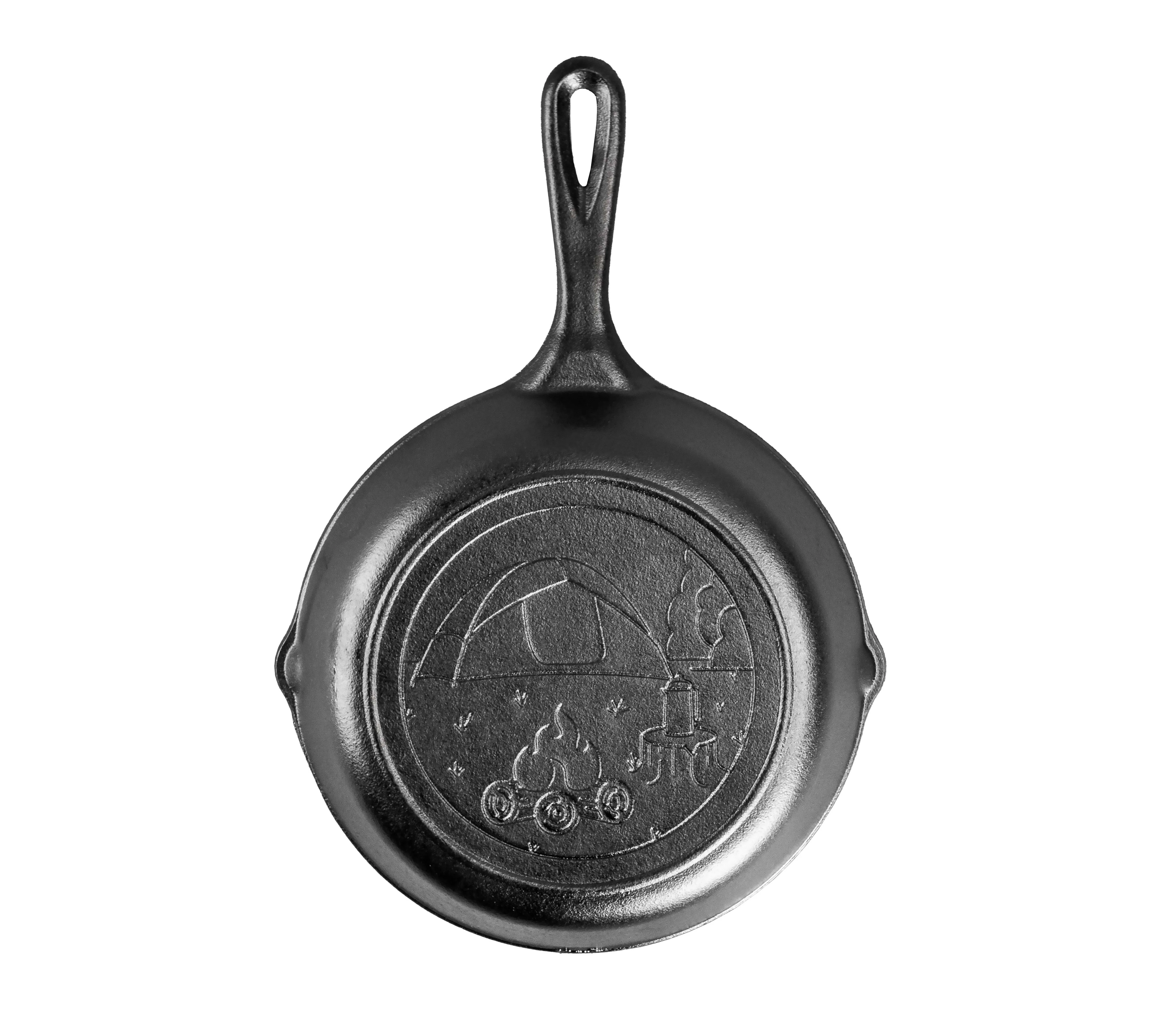 Wanderlust 8 Inch Cast Iron Tent Skillet 2 Wanderlust 8 Inch Cast Iron Tent Skillet