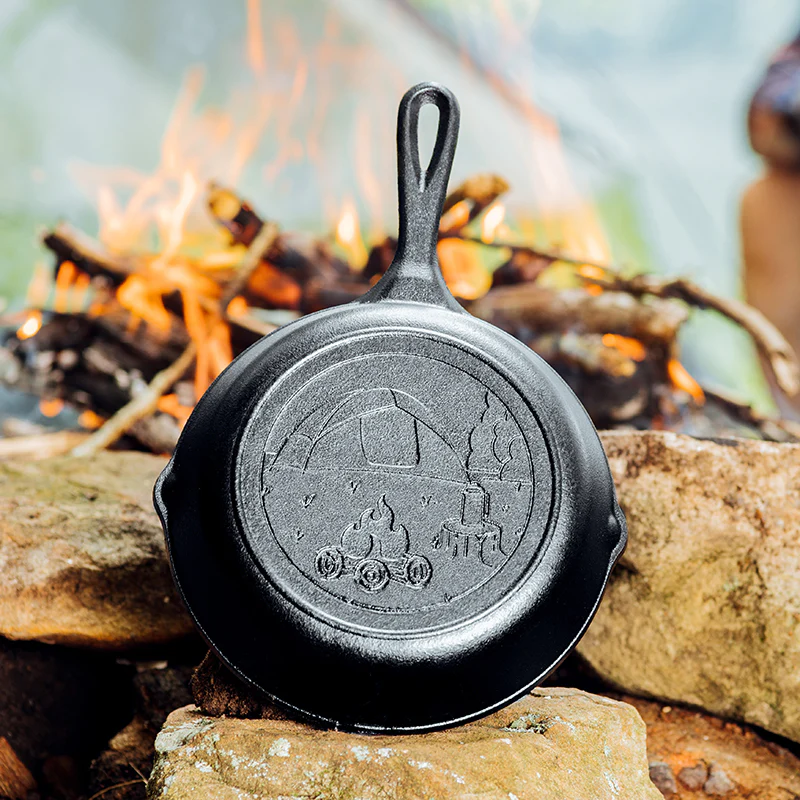 Wanderlust 8 Inch Cast Iron Tent Skillet 9 Wanderlust 8 Inch Cast Iron Tent Skillet