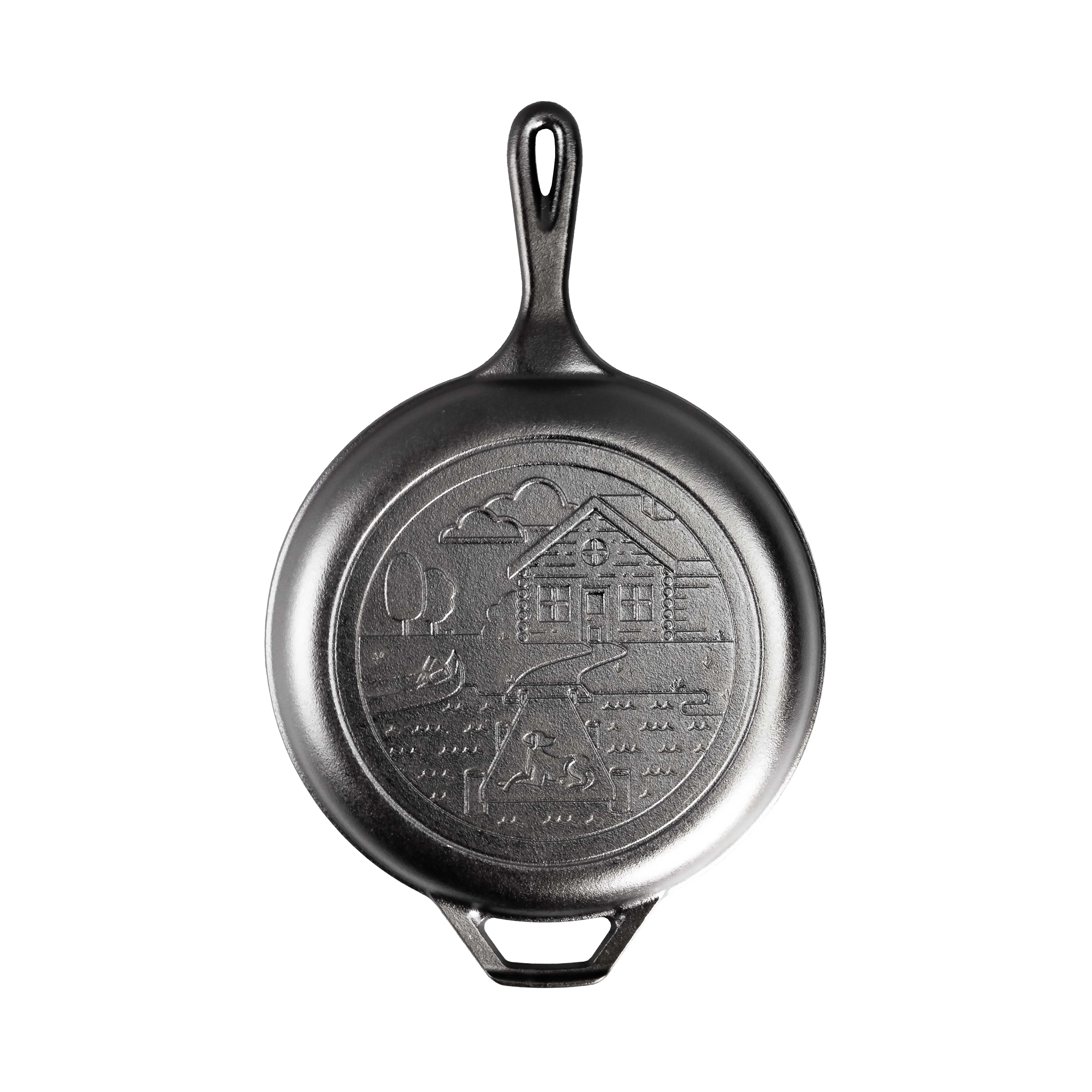 Wanderlust 3.2 Quart Cast Iron Cabin Combo Cooker 2 Wanderlust 3.2 Quart Cast Iron Cabin Combo Cooker