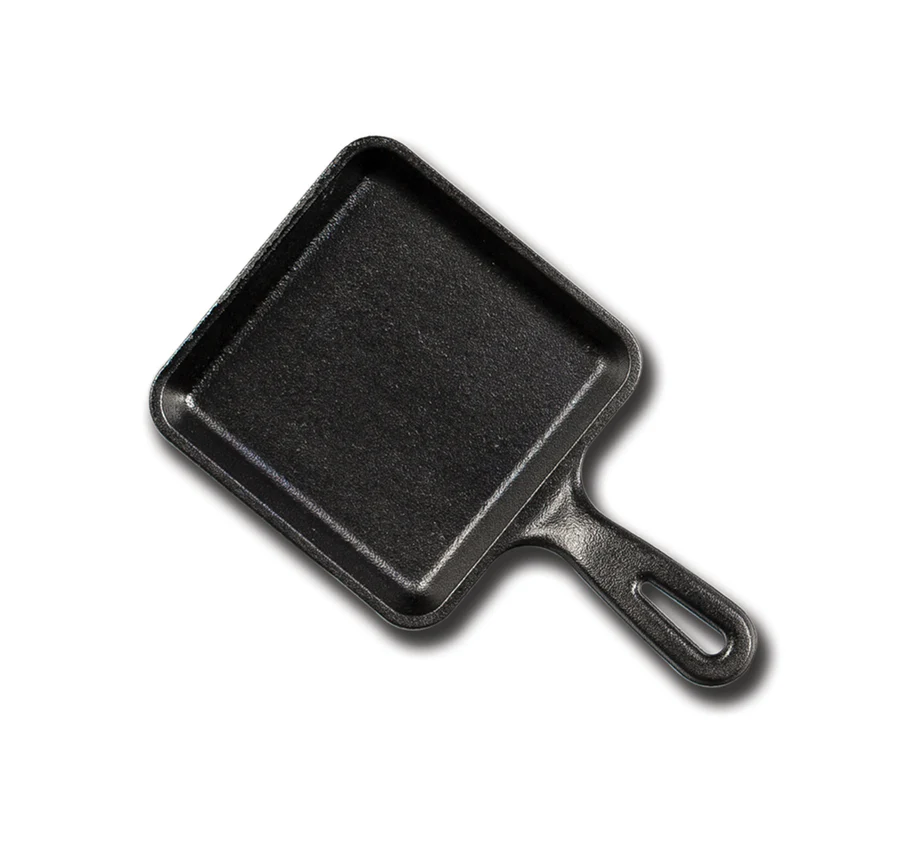 Square Cast Iron Classic Skillet 4 Square Cast Iron Classic Skillet