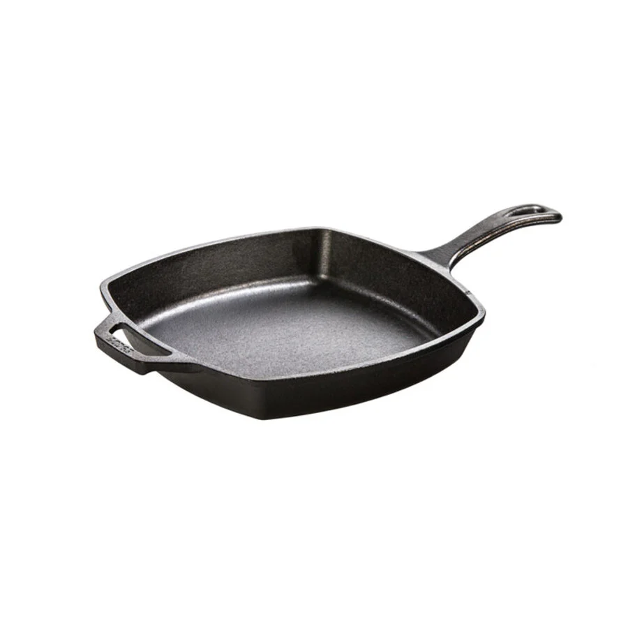 Square Cast Iron Classic Skillet 9 Square Cast Iron Classic Skillet