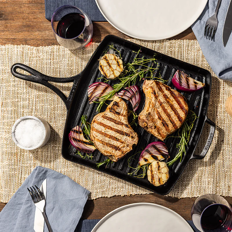 Blacklock 12 Inch Lightweight Cast Iron Grill Pan 3 Blacklock 12 Inch Lightweight Cast Iron Grill Pan