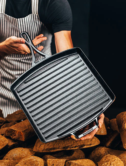 Blacklock 12 Inch Lightweight Cast Iron Grill Pan 5 Blacklock 12 Inch Lightweight Cast Iron Grill Pan